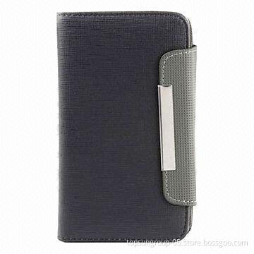 Wallet PU Leather Flip Case Cover for Samsung Galaxy S3 I9300, OEM Orders Welcomed, Factory Supply